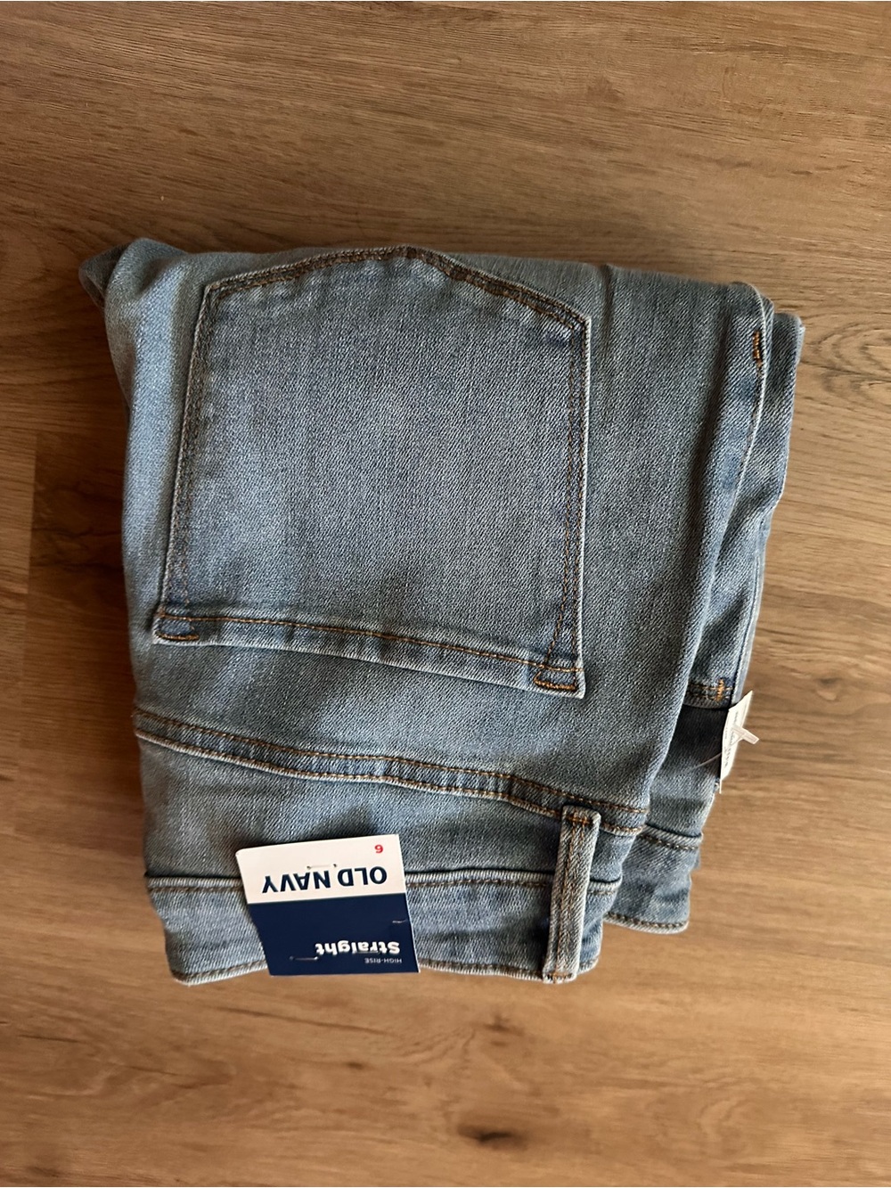 Old Navy Light Blue Women's Straight Leg Jeans